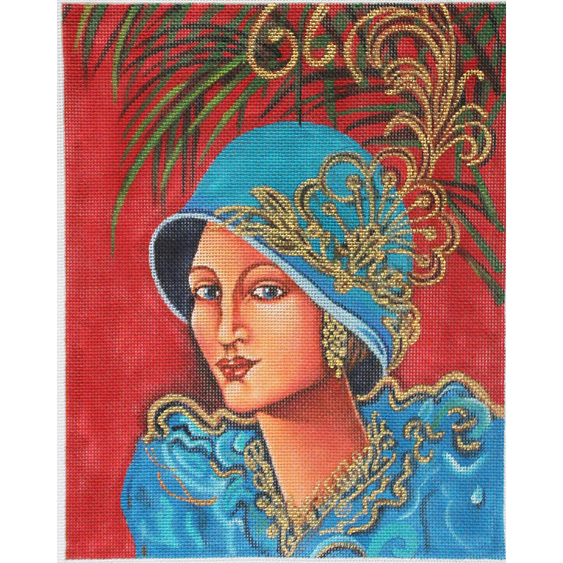 PLD Designs OA 226 Lady in Blue by Otto Aguiar