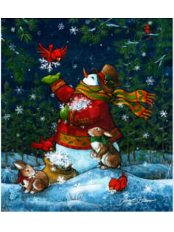 Oasis Needlepoint A57 The Snow Harvest