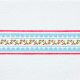 Salt and Sand Needlepoint Designs SSD-147 Bouganvillia Key Fob