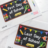 Salt and Sand Needlepoint Designs SSD-10 First/Last Day of School Set