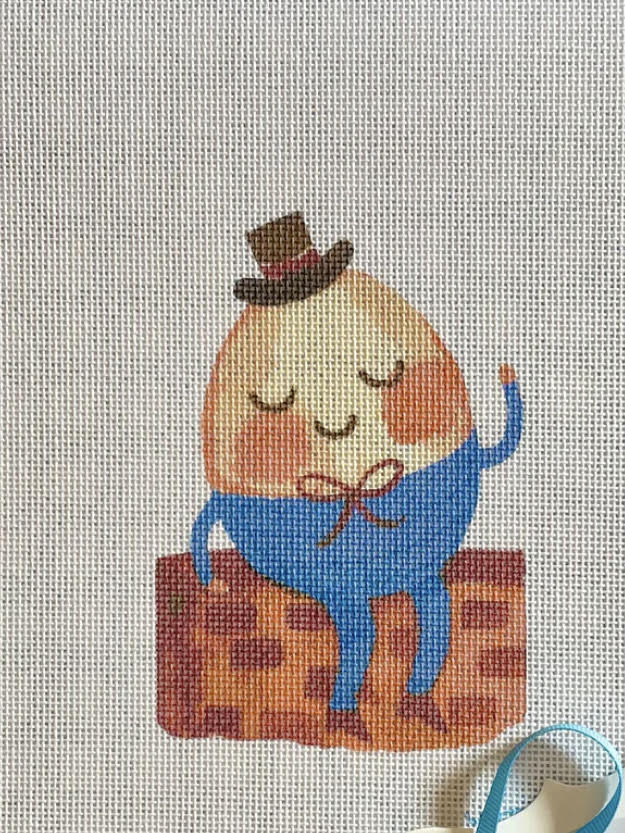 Moore Stitching - Humpty off the wall