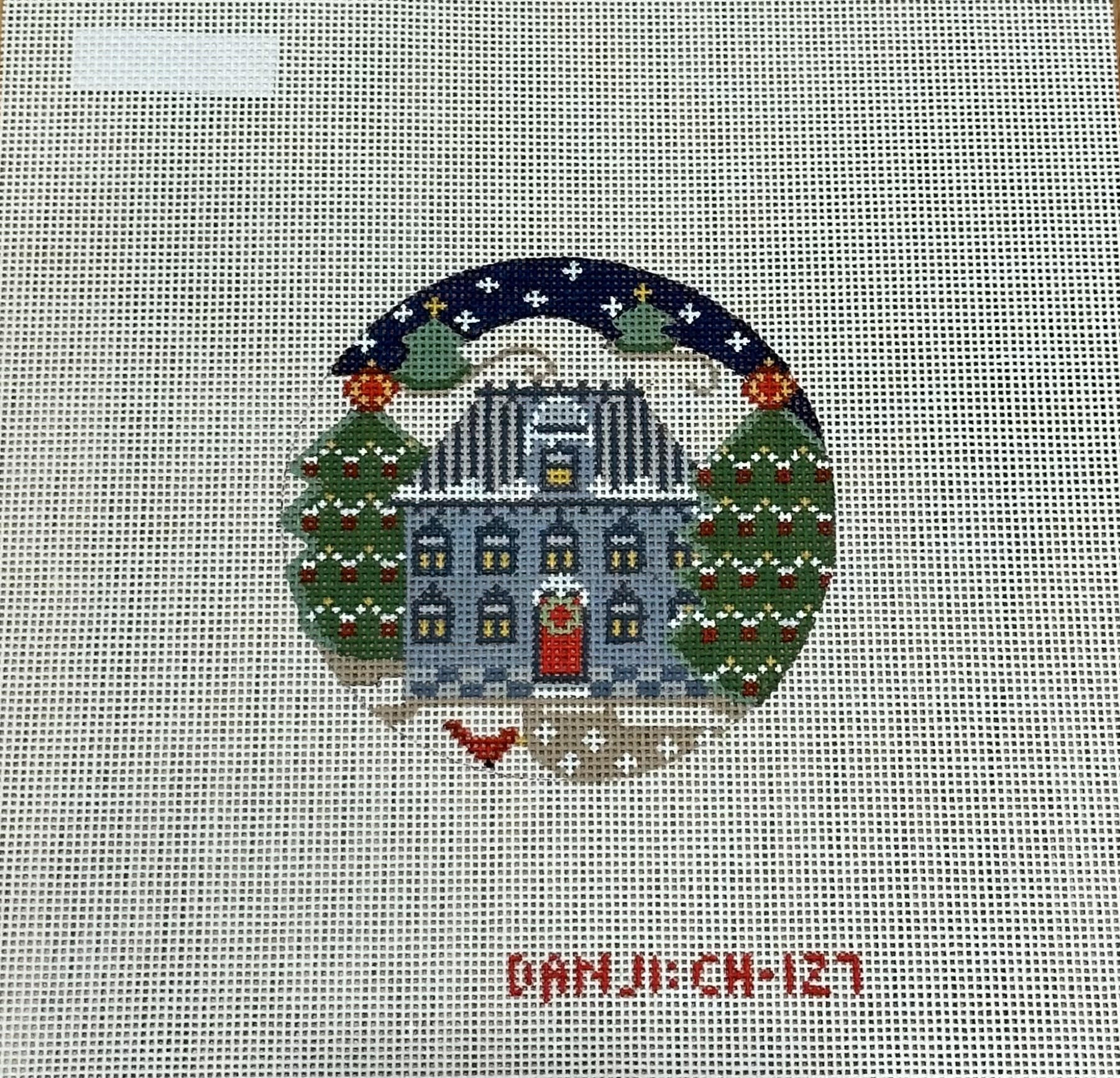 Danji CH-127 Blue House Ornament