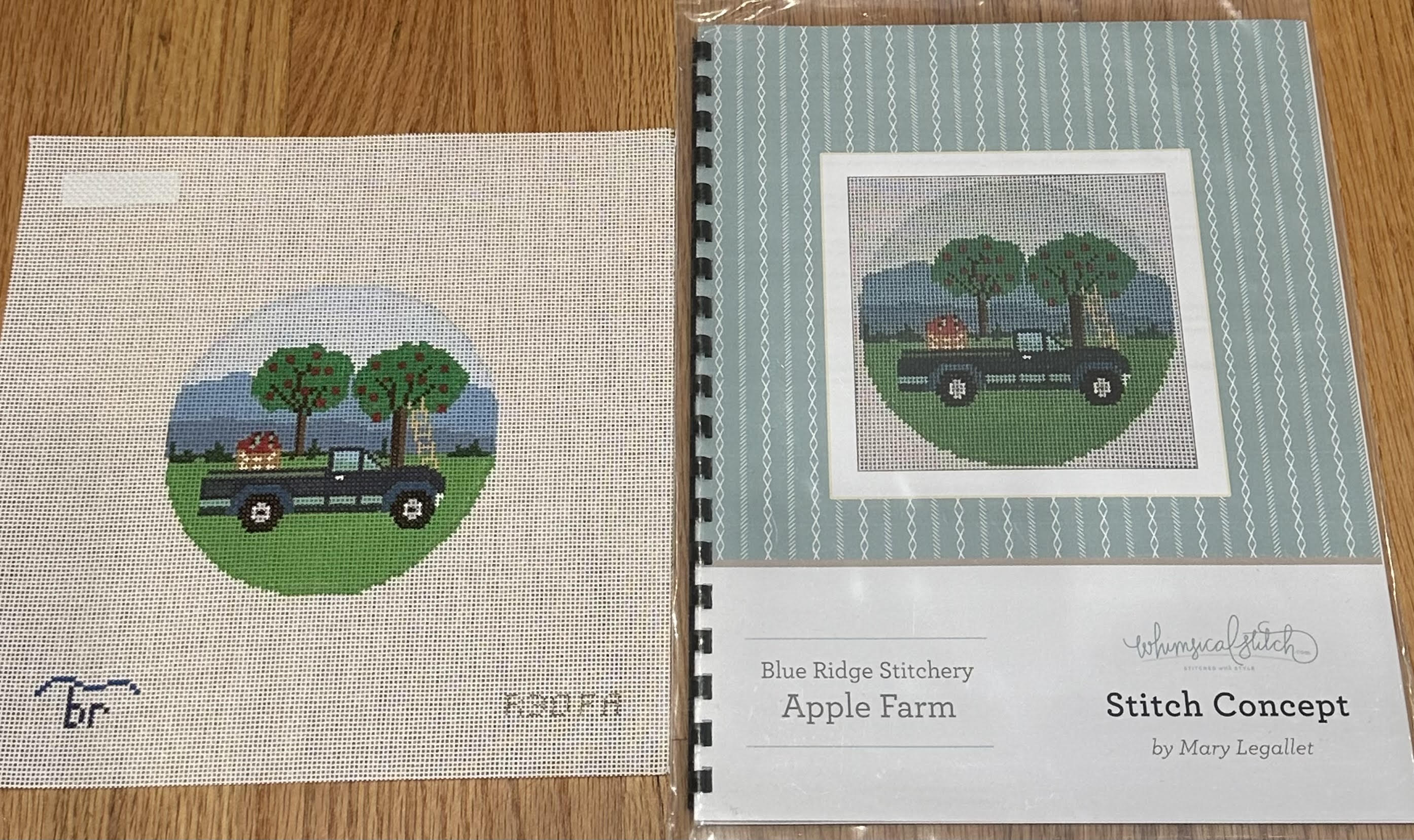Blue Ridge Stitchery R30Fa Seasons: Fall - Apple Picking with Stitch G ...