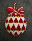 TEW Santa Geometric Round 3" 18 mesh