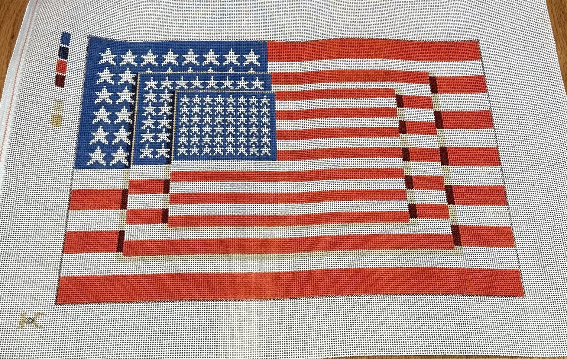 Keepdesigning American Flag Triple