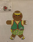 Whimsy and Grace Wg11746 Golfer Gingerbread Lady