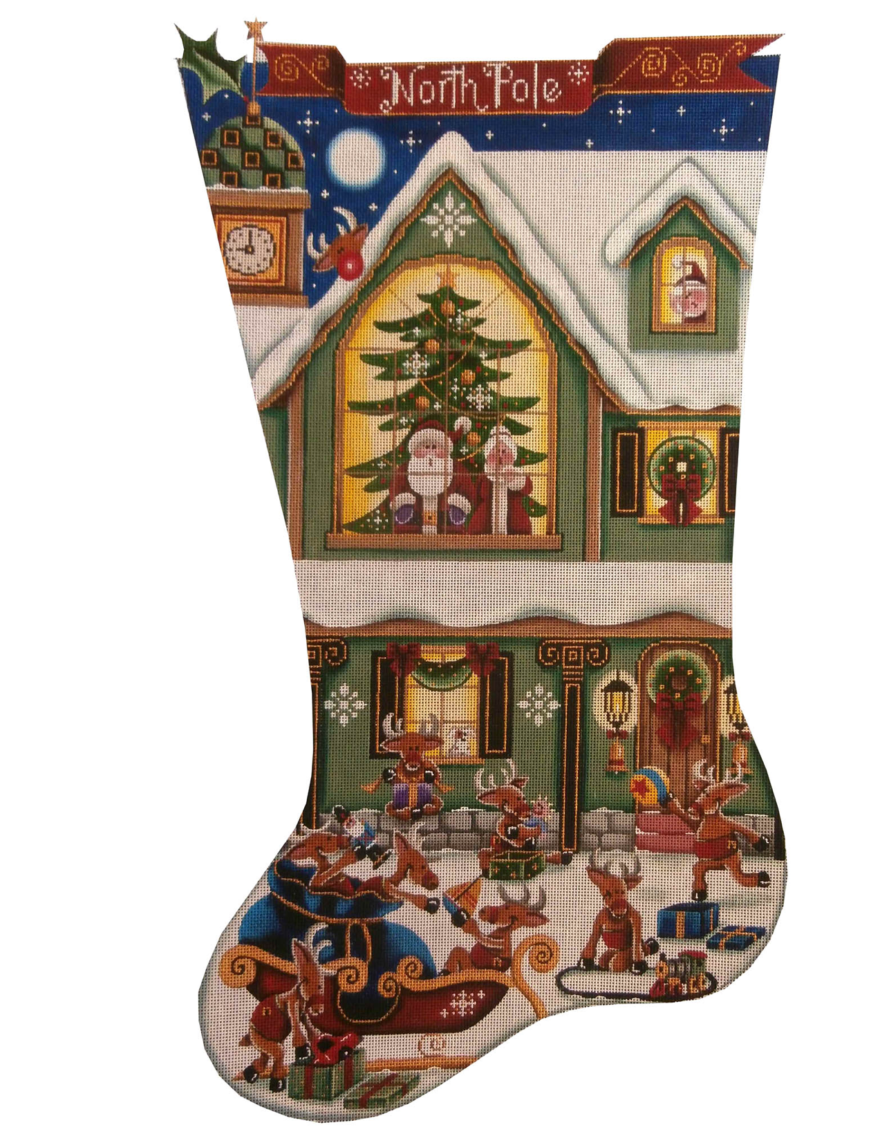 Christmas Needlepoint Stockings – Unwind Studio