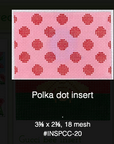 Kate Dickerson INSPCC-20 Polka Dot Insert