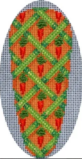 Associated Talents EM-101 Lime Lattice/Carrots Carrot