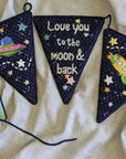 Laura Love - Love you to the Moon Banner