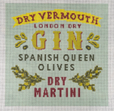 Jen Laine Designs Gin Martini Olives JLC-124HP