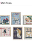 Plum Stitchery 21T-3 Postage Stamp Angel