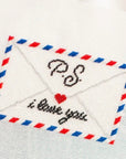 Catelavie  P.S. I Love You Letter