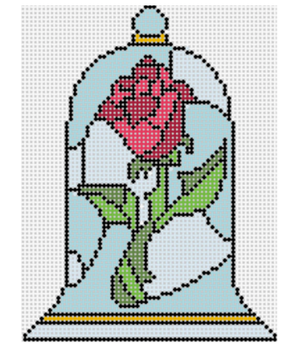 Ziggy Stitches ZS41 The Enchanted Rose Stitch by Stitch