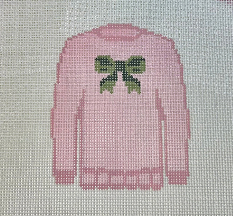 SLS Needlepoint Bow Sweater
