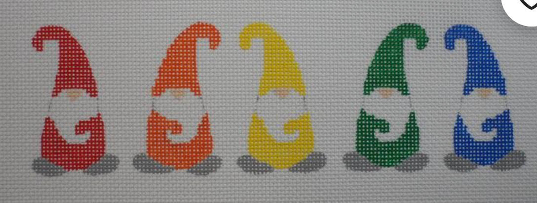 Altstitchery Rainbow gnomes