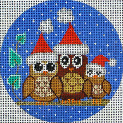 VNG 3 Owls Christmas Round
