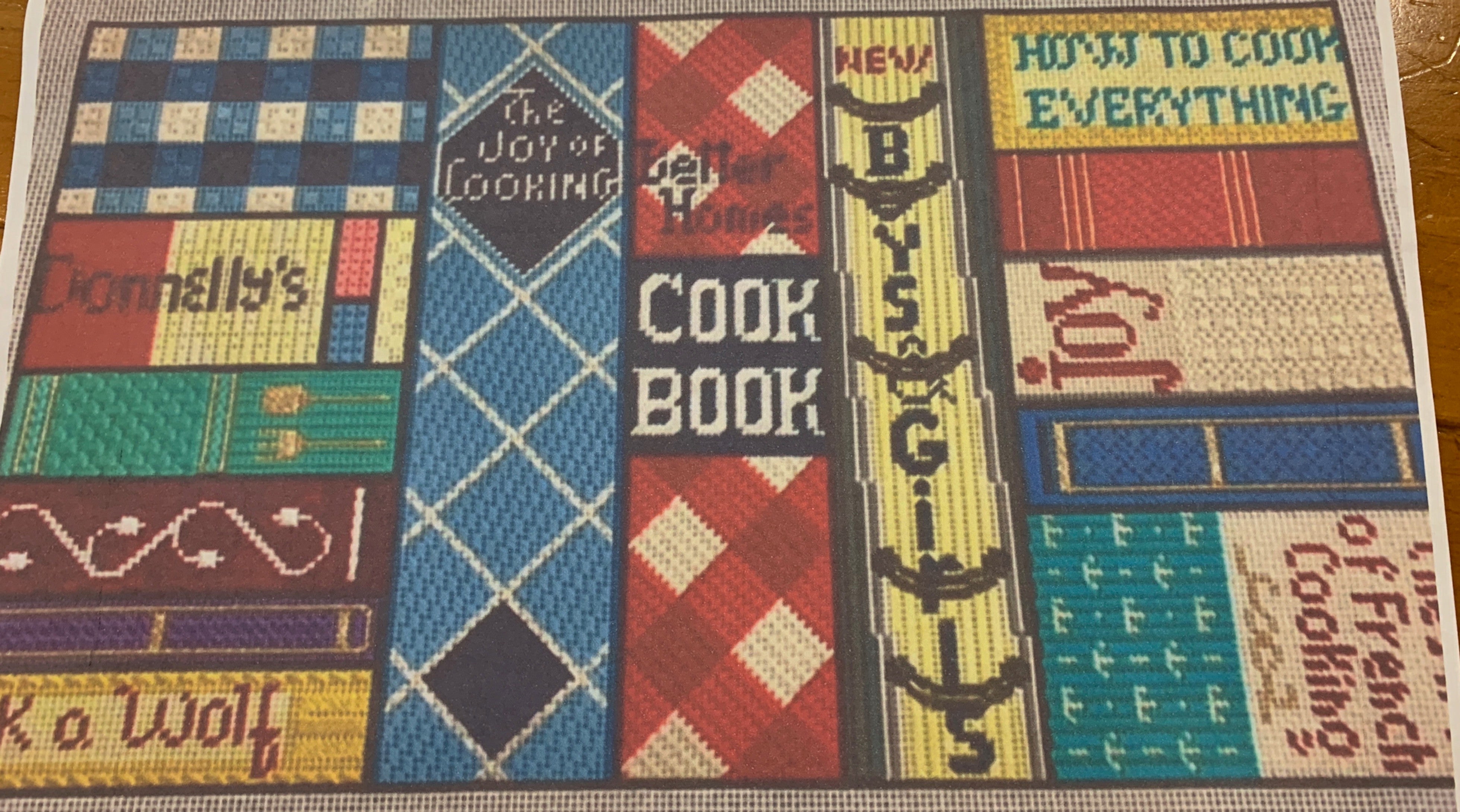 Alice Peterson Cookbooks Stitch Guide - 13 mesh