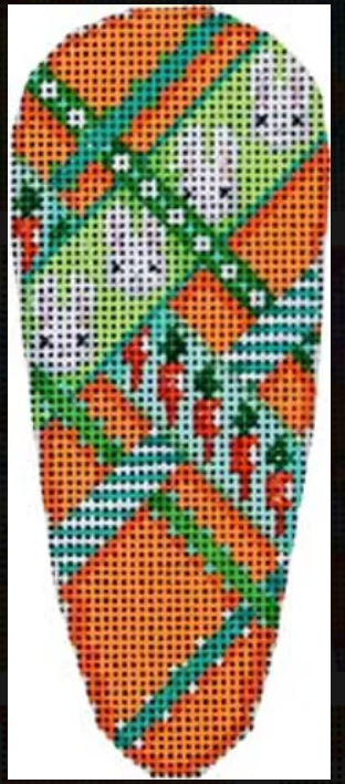 Associated Talents EM-133 Bunny/Diagonal Weave Carrot