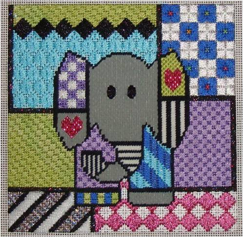 Sew Much Fun Colorful Elephant