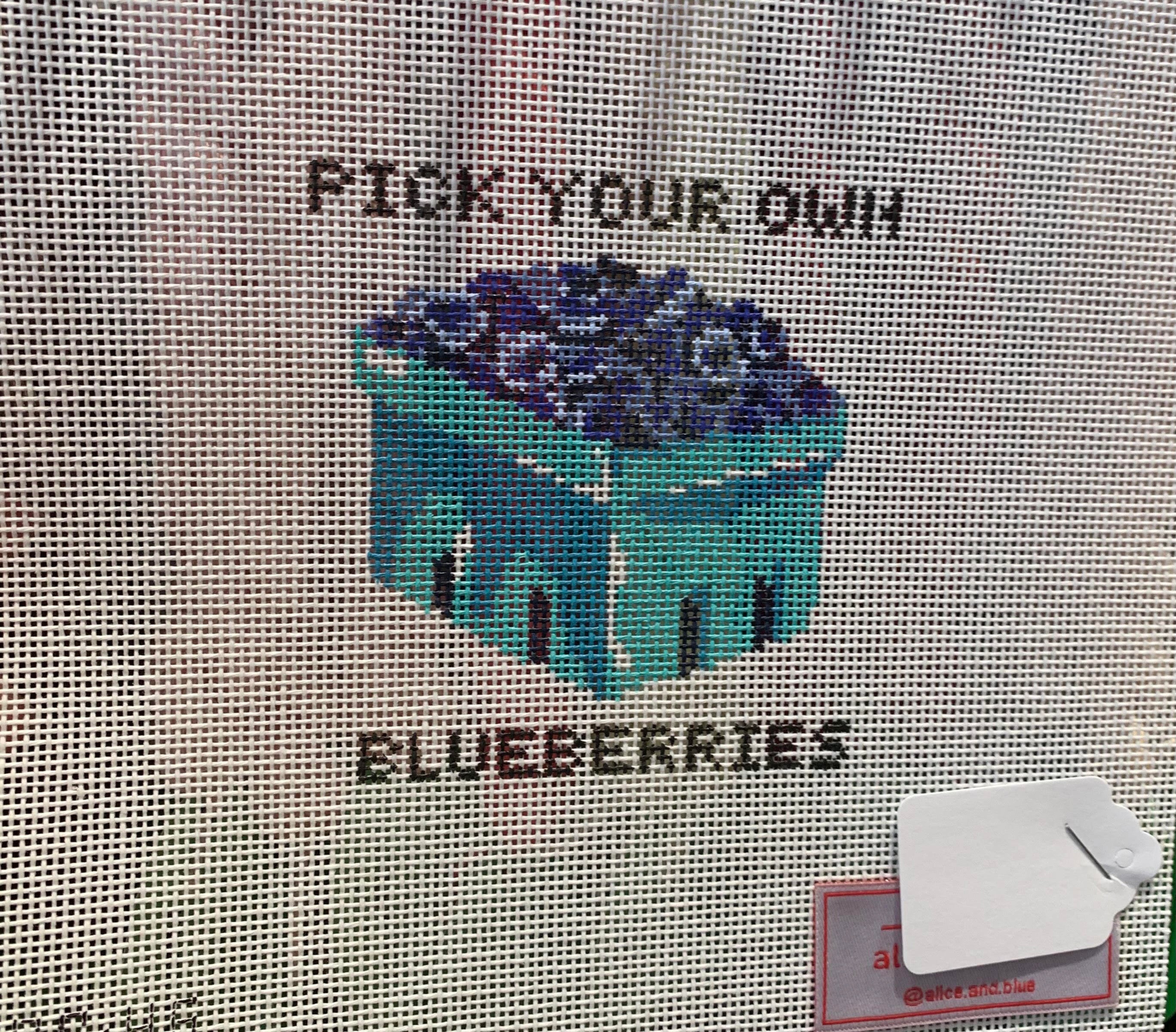 Alice and Blue Pick Your Own Blueberries
