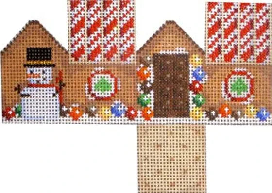 Associated Talents HH-402 MM Snowman Mini Cottage