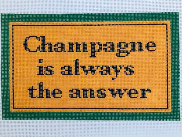 Ann Kaye AOK44 Champagne Is Always the Answer
