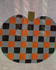 Patty Paints H40 Large Plaid Pumpkin 18 mesh