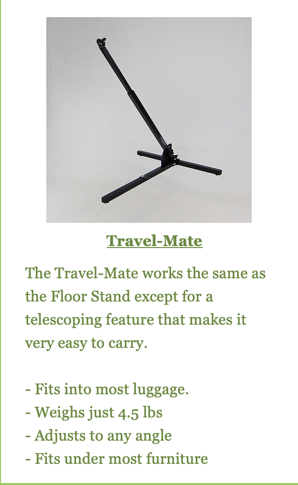 Needlework System 4 travel mate Floor Stand and Clamp