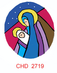 Deux Amis CHD 2719 Nativity Oval