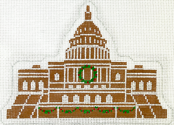 Kate Dickerson XM-162 Gingerbread Monument - US Capital – Stitch