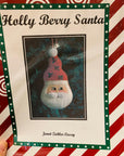 JC-17 Holly Berry Santa with Stitch Guide