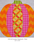 Eye Candy HW128 Pumpkin Patchwork Plaid