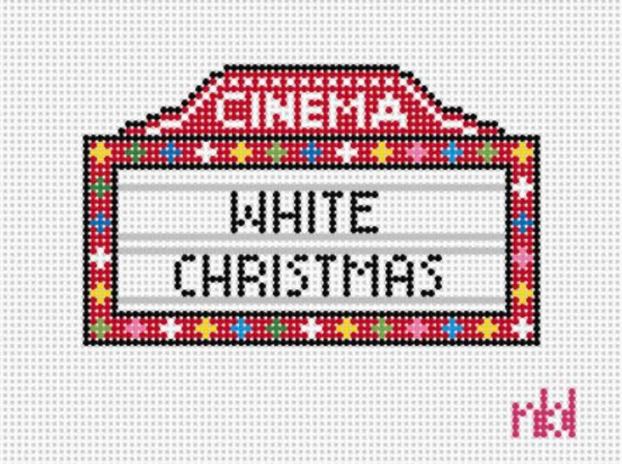 Needlepoint by Laura Movie Marquee: White Christmas