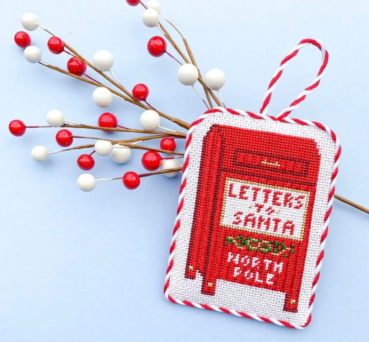 Stitch Style Needlepoint SS005 Letters to Santa with Stitch Guide