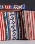 Jeni Sandberg JS-113B French Stripe Zipper Bag Small - pink