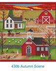 Rebecca Wood 430b Autumn Scene - 18 mesh