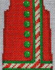 Two Sisters MS77 Candy Cane Border Mini Shift