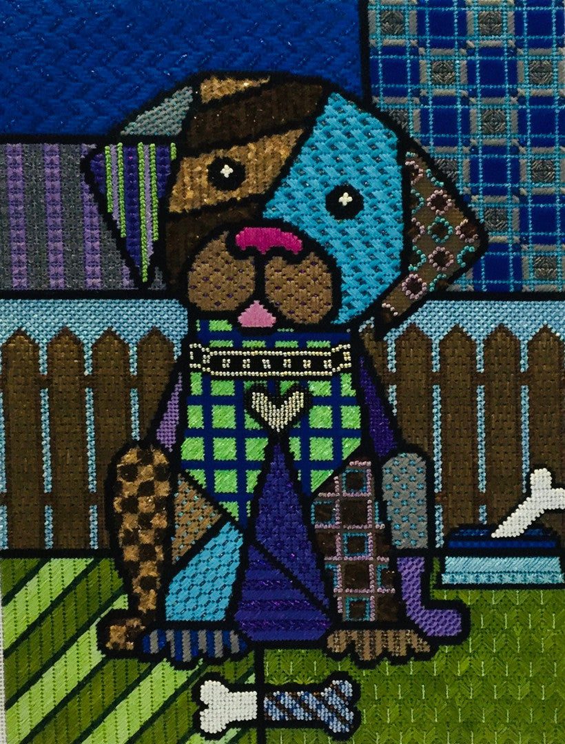 Sew Much Fun Colorful Dog