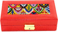 Lee BAG38R Rectangular Jewelry Case Red