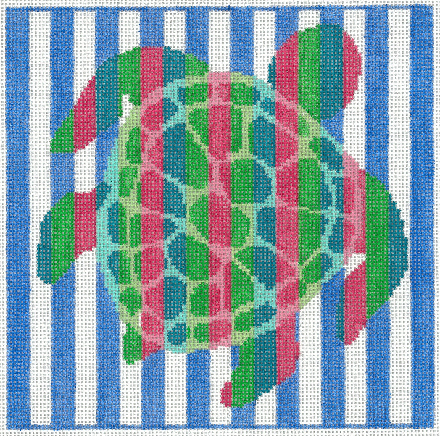 Two Sisters NPSQ 09 Turtle Square 14 mesh 8x8