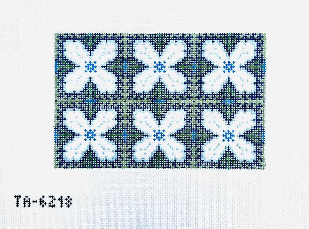 KCN Designers TA-6218 Floral Quilt Acrylic Purse Insert