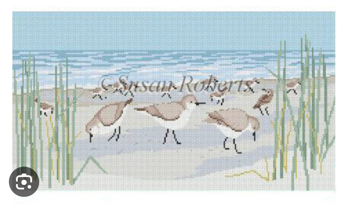 Susan Roberts  Sanderlings 1159 STITCH GUIDE only
