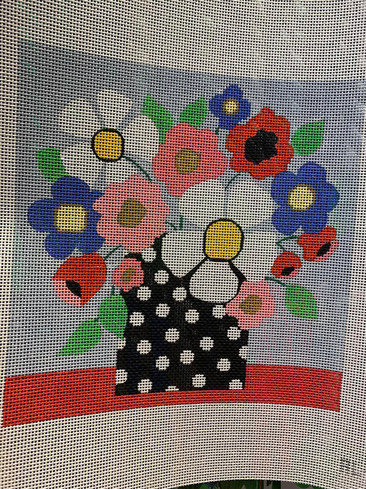 VNG Designs AL019 Funky Floral Stitch by Stitch