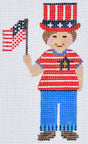 Danji Patriotic Gazebo Complete Set with Stitch Guides