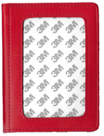 Planet Earth Passport Covers Red - takes 2.75x4.25 insert
