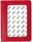 Planet Earth Passport Covers Red - takes 2.75x4.25 insert