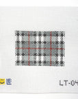 Lauren Bloch LT-04 Grey Plaid Luggage/Wallet Insert