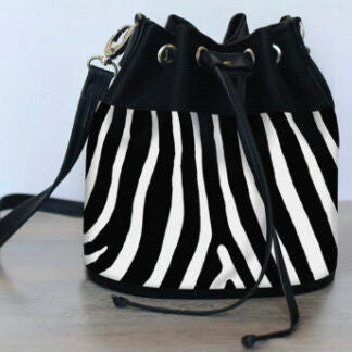 Bucket Bag - Zebra