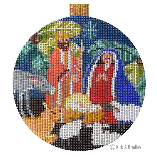 Kirk and Bradley KB 1475 Nativity Round
